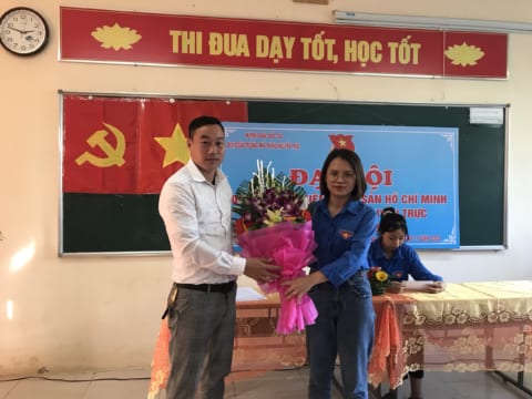 Đại hội Đoàn trường PT Nguyễn Trực khóa 2020-2021