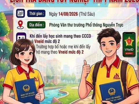 THÔNG BÁO NHẬN BẰNG TỐT NGHIỆP – KHÓA 2008